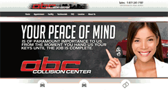 Desktop Screenshot of abccollisionrepair.com